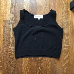 Steven Stolman cropped sweater tank